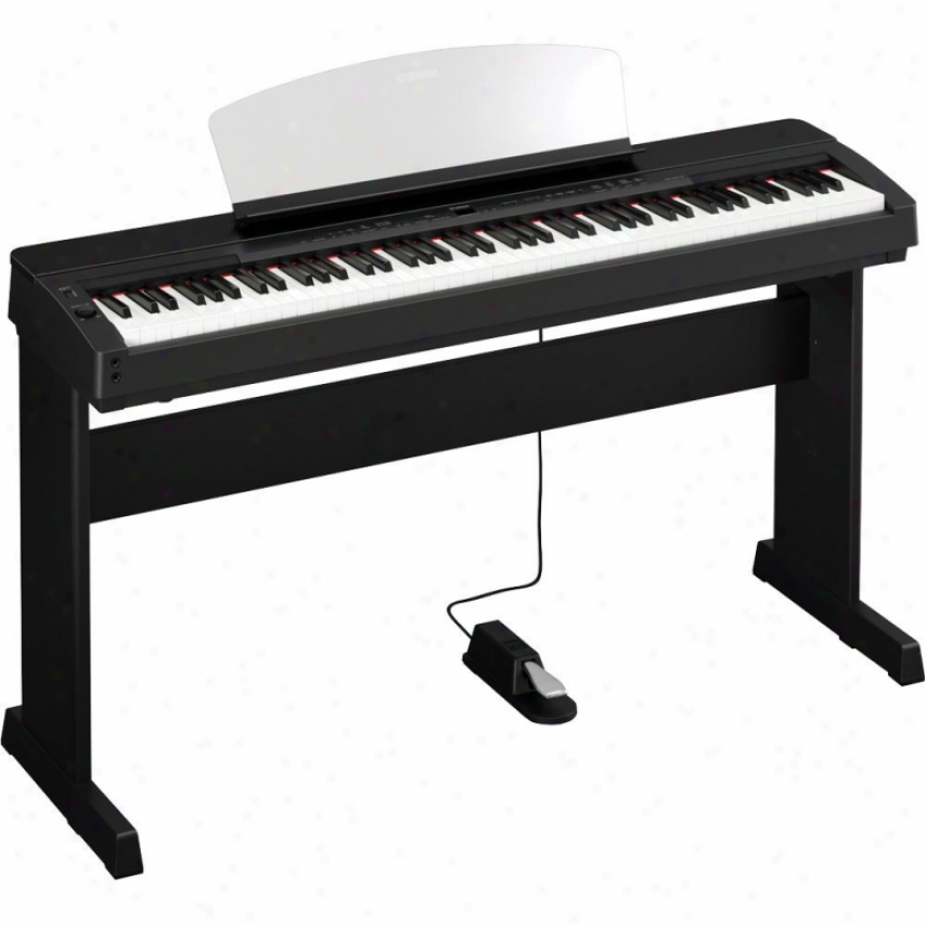 Yamaha P-155b 88-key Digital Piano - Black W/ Ebony Top-board