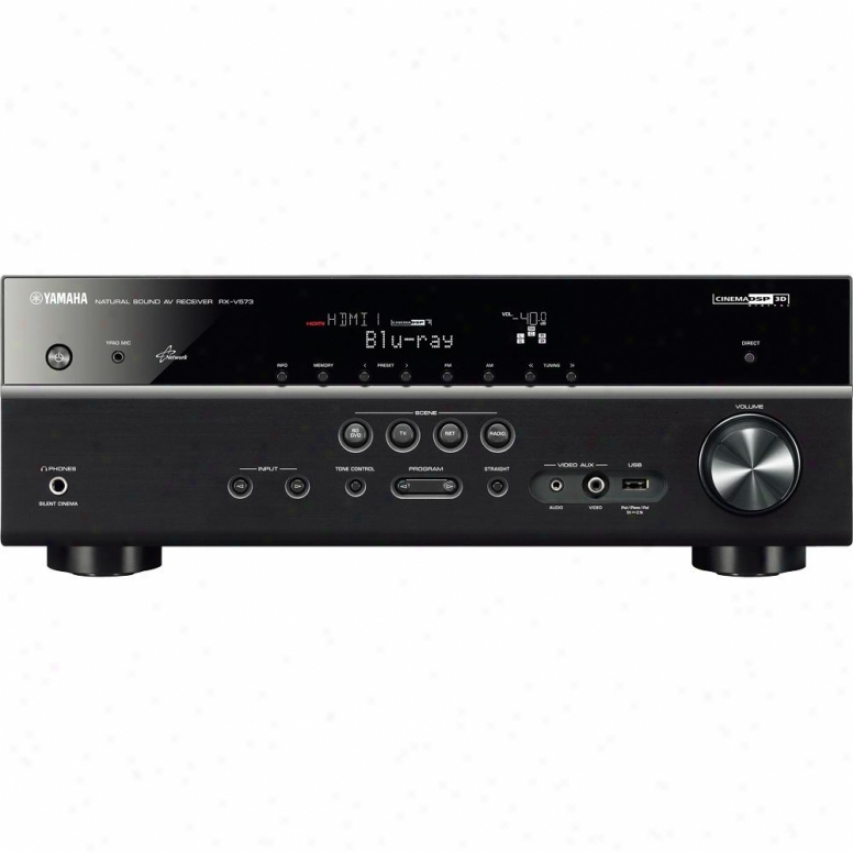 Yamaha Rx-v573 7.1-channel Home Theater Receiver - Black