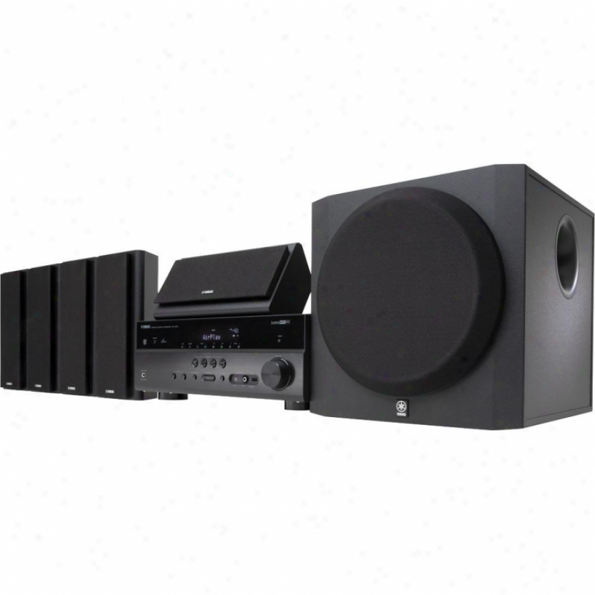 Yamaha Yht-977 7.1 Channel Home Theater In A Box System Black