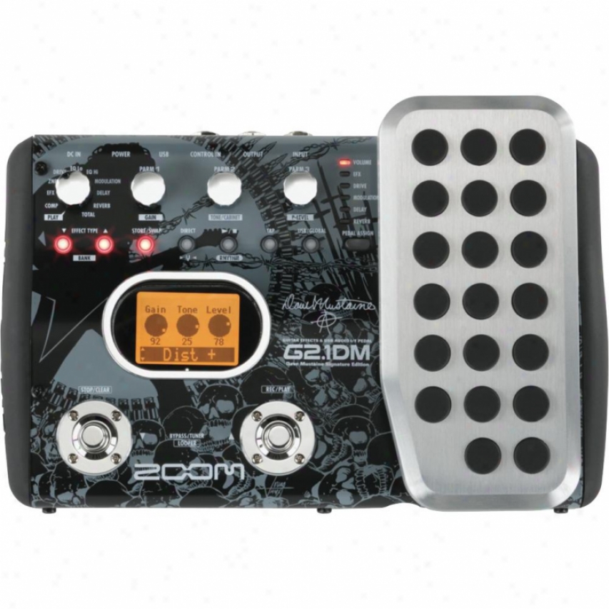 Zoom G2.1dm Multi-effects Pedal & Usb Audio Interface