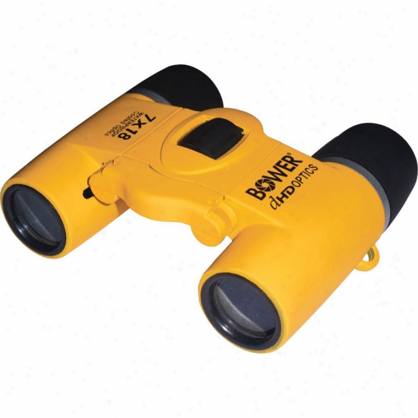 Boeer Compact 7x18 aWterproof Binoculars Bri718y - Yellow