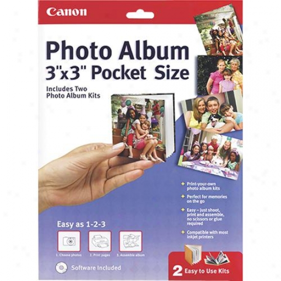 Canon 0041b009 3x3" Pocket Size Photo Album