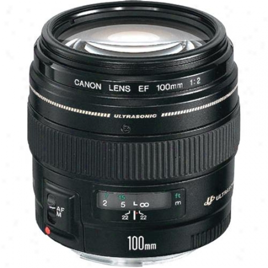 Canon 100mm F/2.0 Ef Telephoto Lens Usm