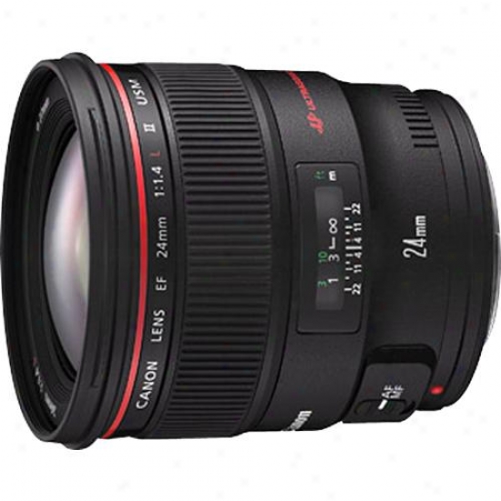 Canon 24mm F/1.4 Ef L Ii Usm Lens With Declension-form