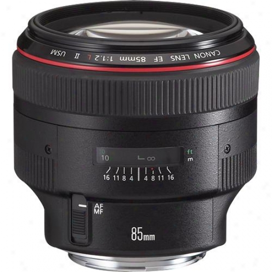 Canon 85mm F/1.2 Ef L Ii Telephoto Lens Usm