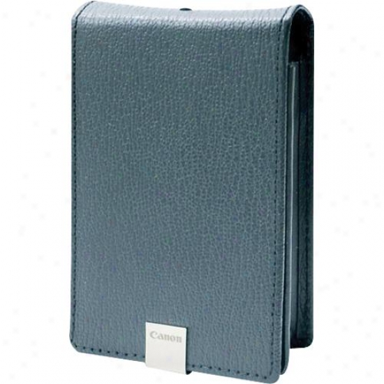 Canon Deluxe Blue Leather Case For The Canon Sd1000 And Sd770is