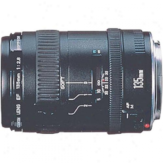 Canon Ef 135mm F/2.8 With Softfocus Telephoto Lens