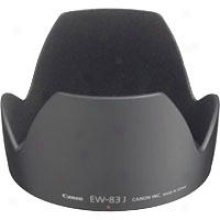 Canon Ew-83j Lens Hood For Ef-s 17-55mm F/2.8 Is Uem Lens