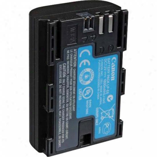 Canon Lp-e6 Lithium Ion Battery For Use Attending The Canon Eos 5d Mk Ii