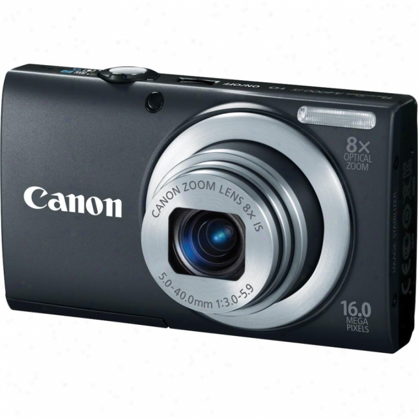 Canon Powershot A4000 Is 16 Megapixel Digital Camera - Black