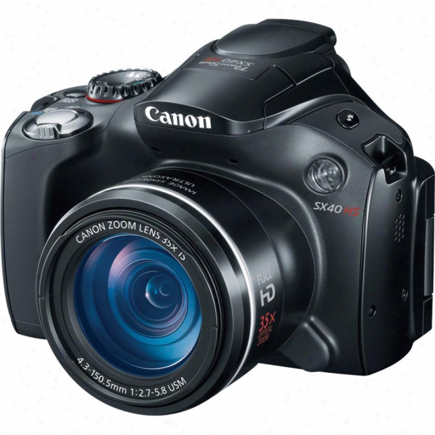 Canon Powershot Sx40 Hs 12 Megapixel Digitl Camera