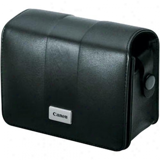 Canon Psc-5100 Deluxe Black Leather Case For Powershot G10 Digital Camera