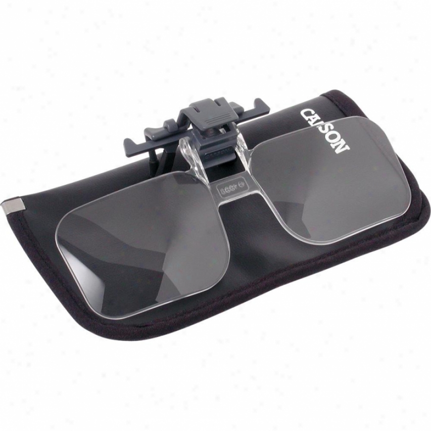 Carson Optical Cf-10 Clip & Flip Eyeglass Magnifier