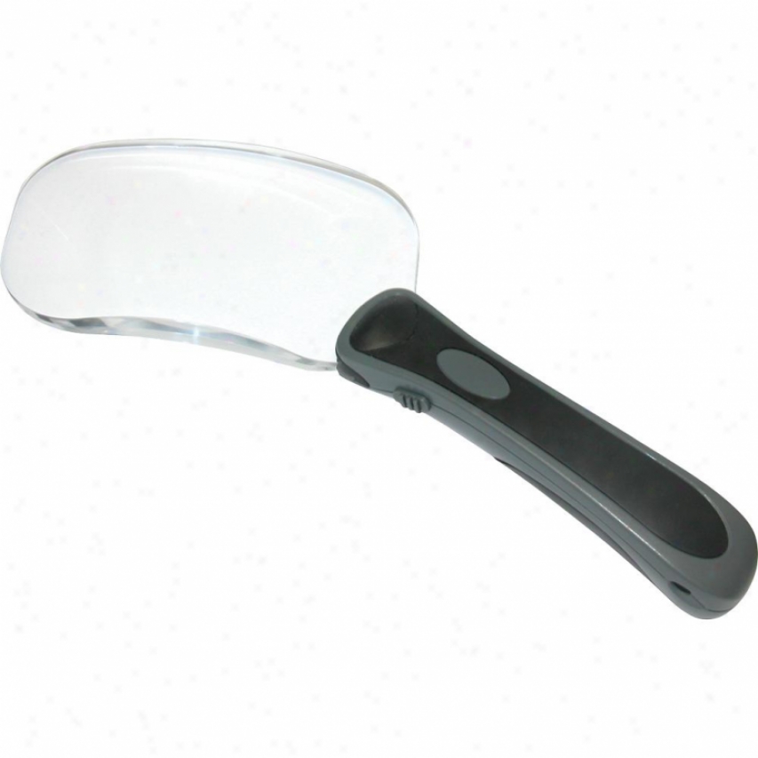 Carson Optical Rm-77 Rectangle Rim Free Handheld Magnifying Glass