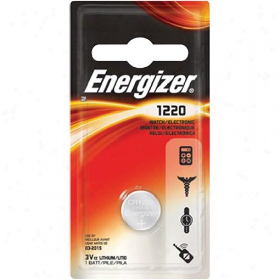 Energizer Ecr1220bp 3v Lithium Button Battery