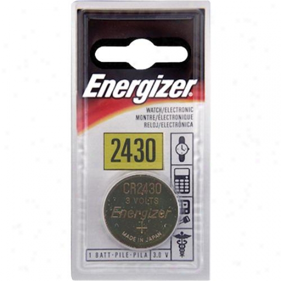 Energizer Ecr2430bp 3v Lithium ButtonB attery