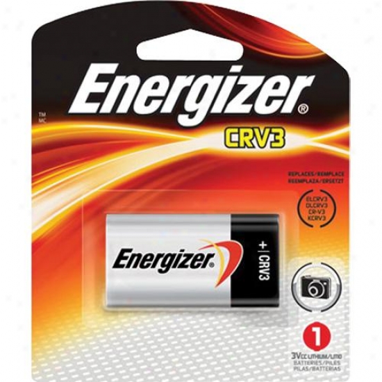 Energizer Photo Battery 3 Volt Lithium Elcrv3bp