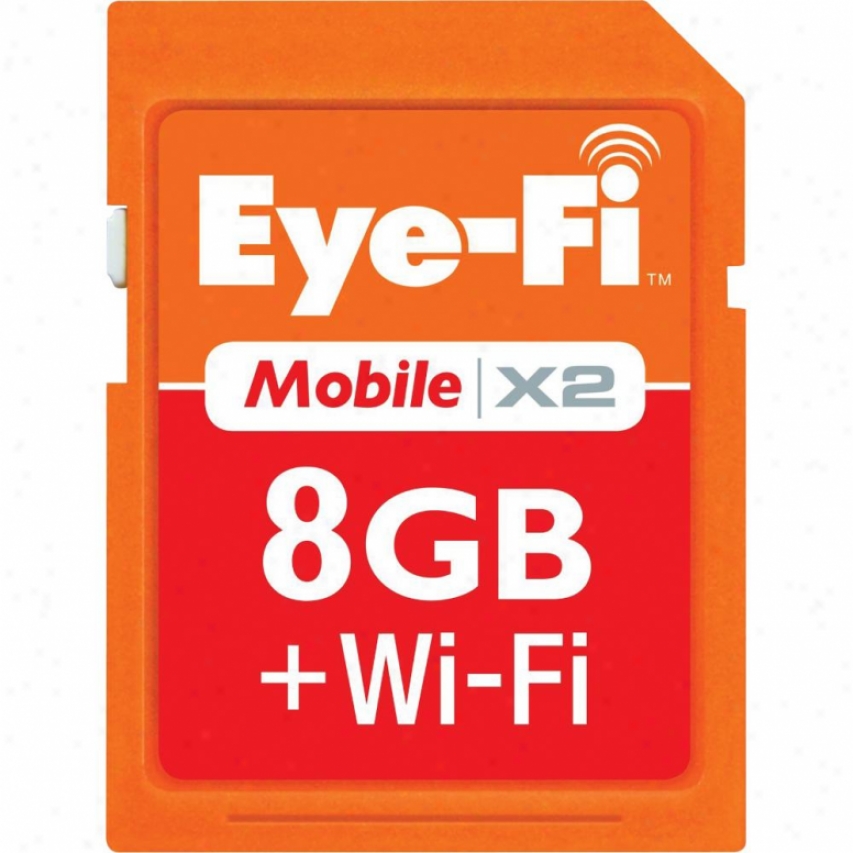 Eye-fi 8gb Mobile X2 Wireless Sdhc Card - Eye-fi-8md