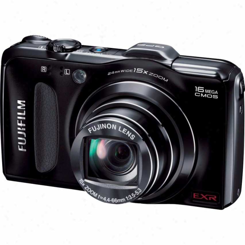 Fuji Film Finepix F600exr 16 Megapixel Digital Camera - Black