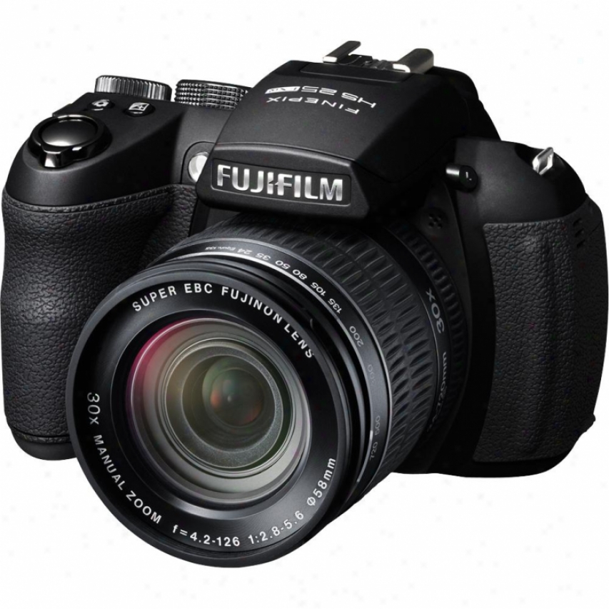 Fuji Film Finepix Hs25exr 16 Megapixel Digital Camera - Black