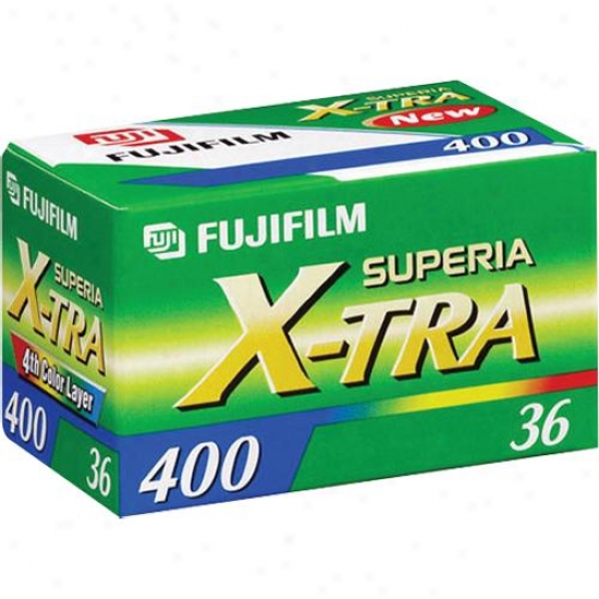 Fuji Film Superia X-tra 400 Speed 36 Exposure Print Film Sup40036