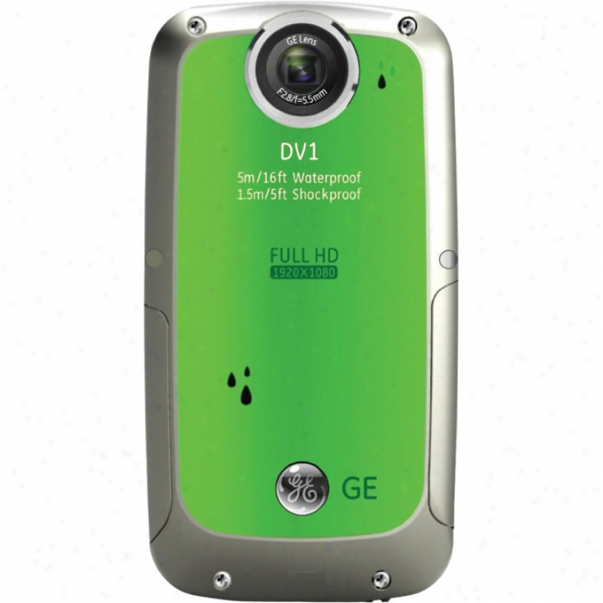 General Electric 5mp Wp Hd Dig Camcorder-green