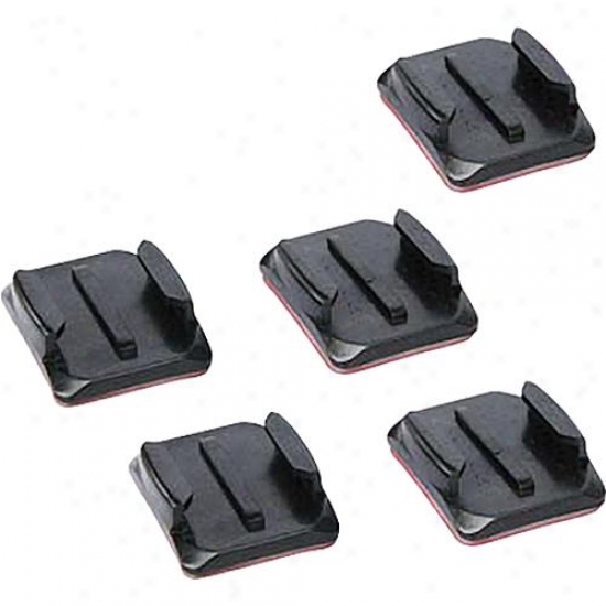 Gopro 5 Curved Adhesive Mounts For Helm Hero Aacrv001