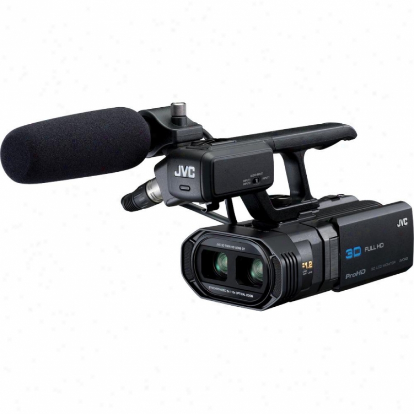 Jvx Gy-hmz1uu 64gb Prohd 3-d Professional Camcorder