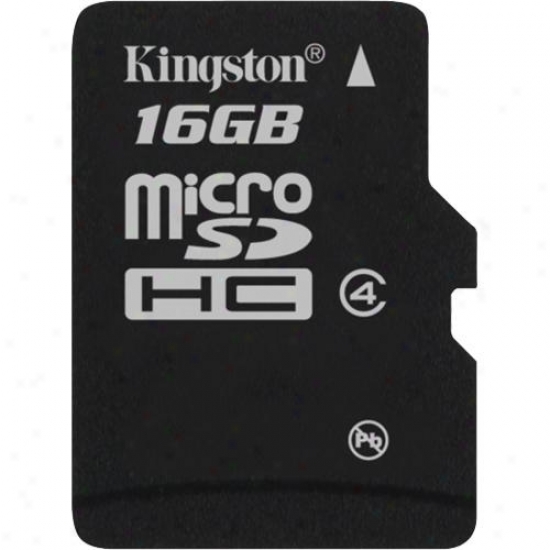 Kingston 16gb Microsdhc (class 4) Micro Secure Digital Card