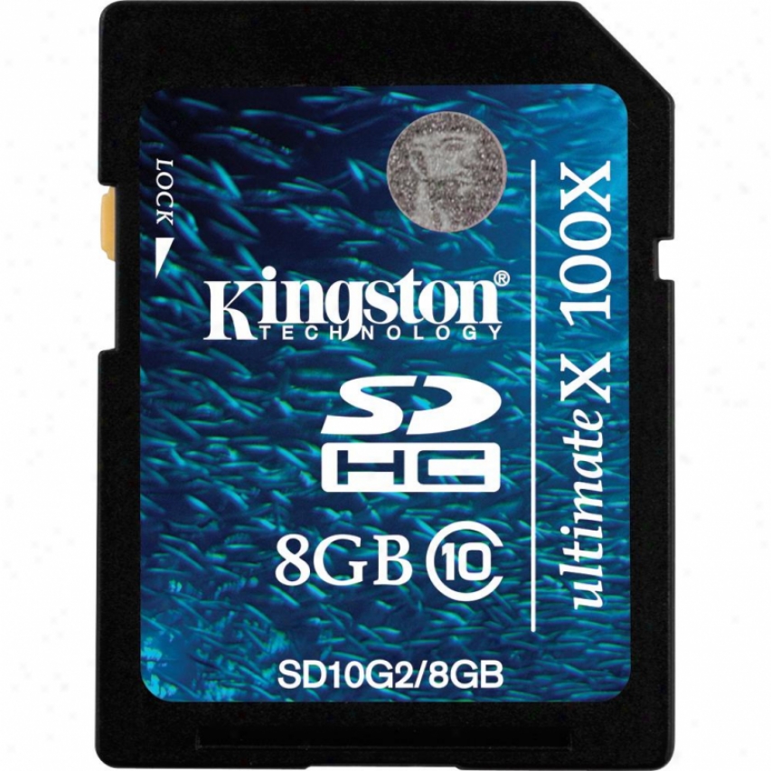 Kingston 8gb Sdhc Secure Digital High-capacity Card (class 10, Generation 2)