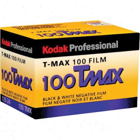 Kodak 100 Tmax Professional Iso 100 35mm 24-exposure Black & White Film