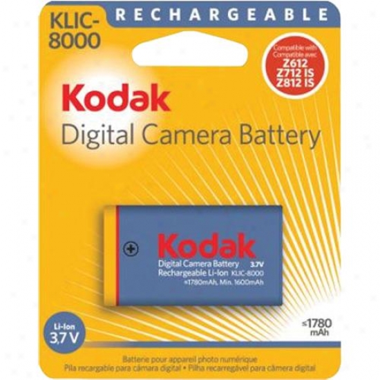 Kodak Li-ion Klic-8000 Batteries