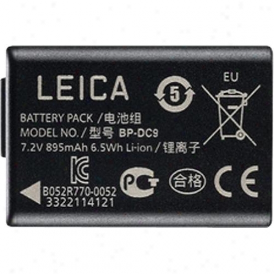 Leica Bp-dc 9-u Li-ion Battery For V-lux 2 Digitla Camera