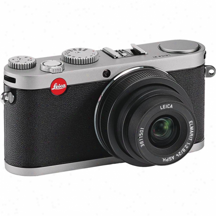 Leica 1X 12 Megapixels Digital Camera - Steel Grey