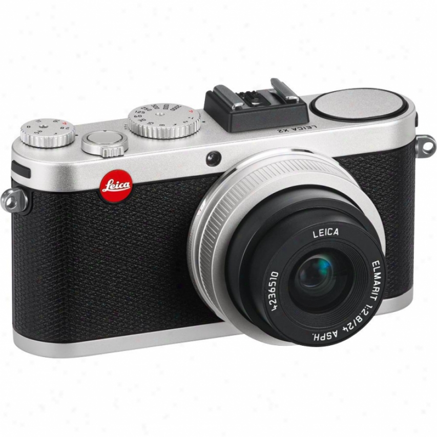 Leica X2 16 Megapixel Digital Camera - Silver