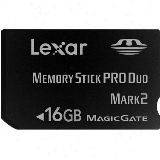 Lexar 16gb Platinum Ii Memory Stick Pro Duo Lmspd16gbsbna