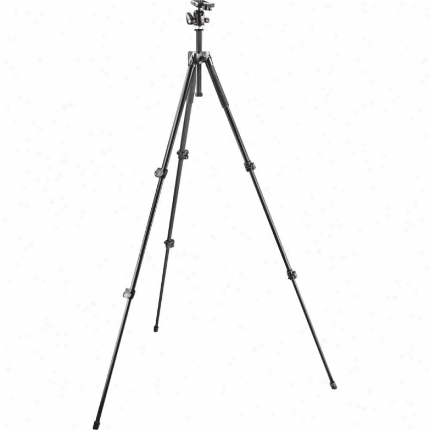 Manfrotto Bogen 293 Aluminum 3 Section Tripod With Quick Release Ball Head Mk293