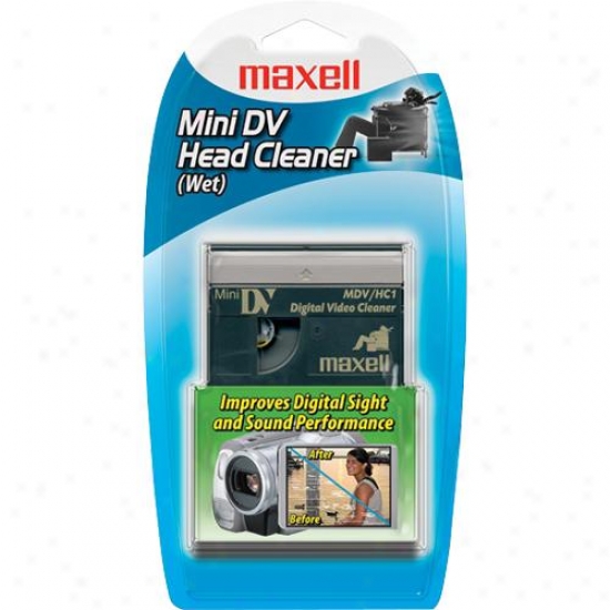 Maxell Mdv/hc1 Minidv Head Cleaner