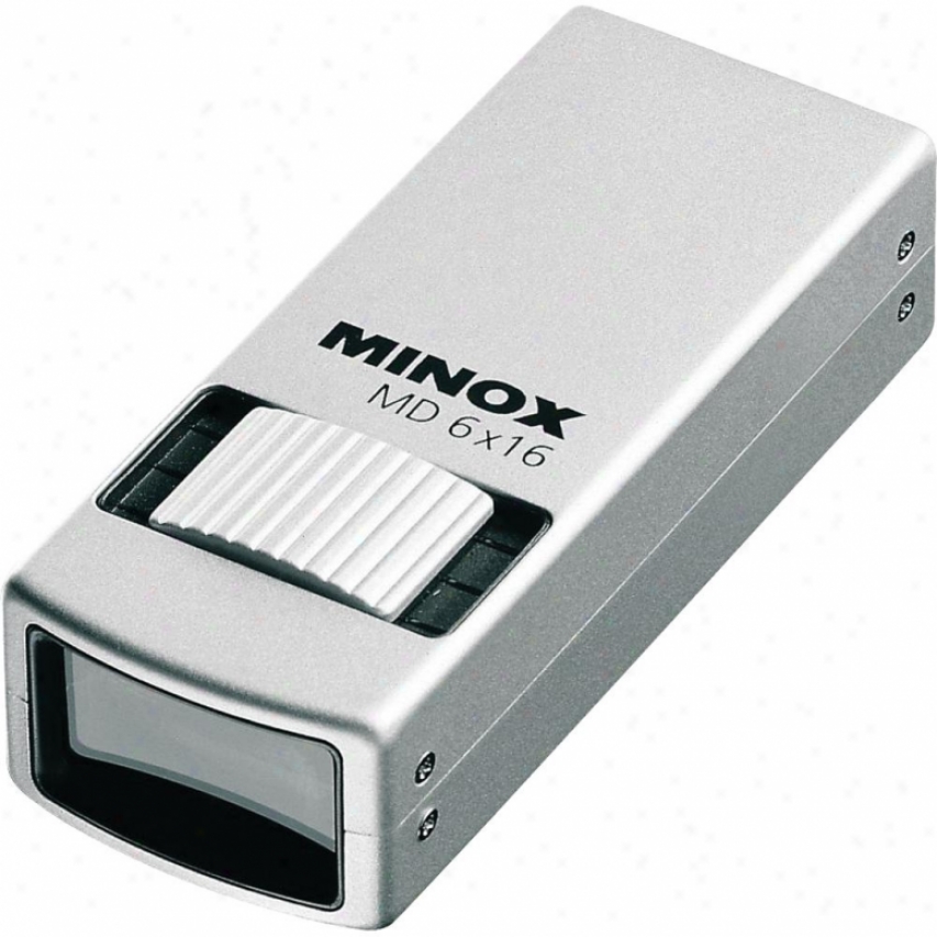 Minox Md 6x 16 Metal Monocular With Case