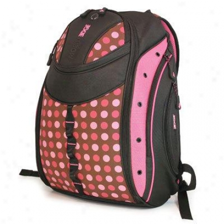 Mobile Edge 16" Express Bp-pink Dots