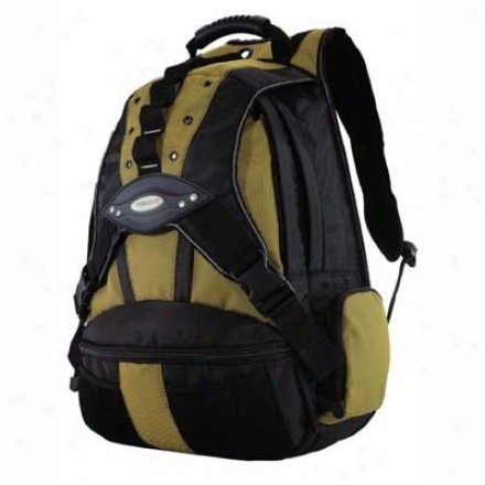 Mobole Edge 17.3" Premium Backpack Ylw/bk