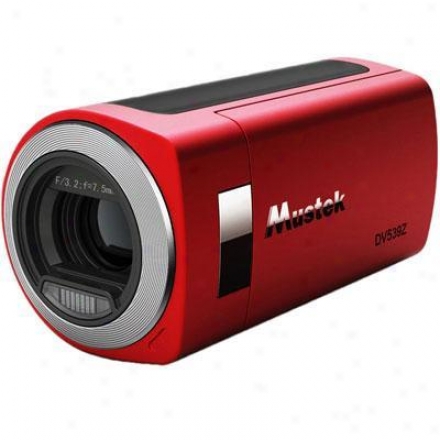 Mustek 5 In 1 Digital Camera Dv539z Red