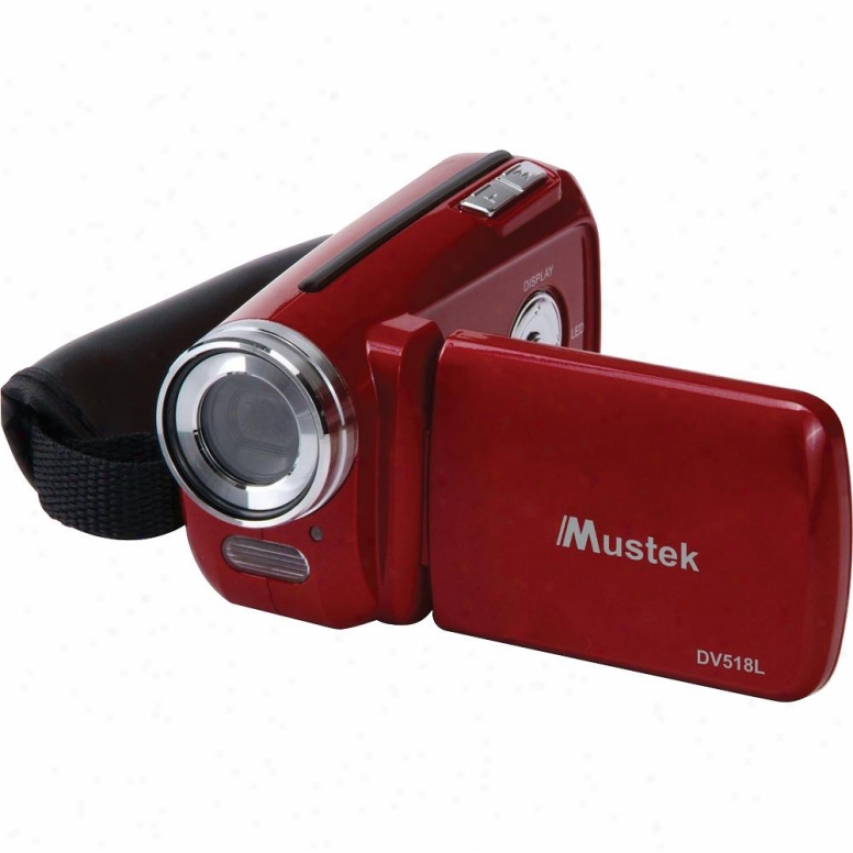 Mustek 6 In 1 Compact Dibtial Camera Dv518l Red