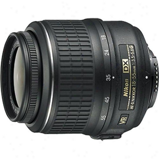 Nikon 18-55mm F/3.5-5.6g Af-s Dx Nikkor Vr Slr Camera Lens