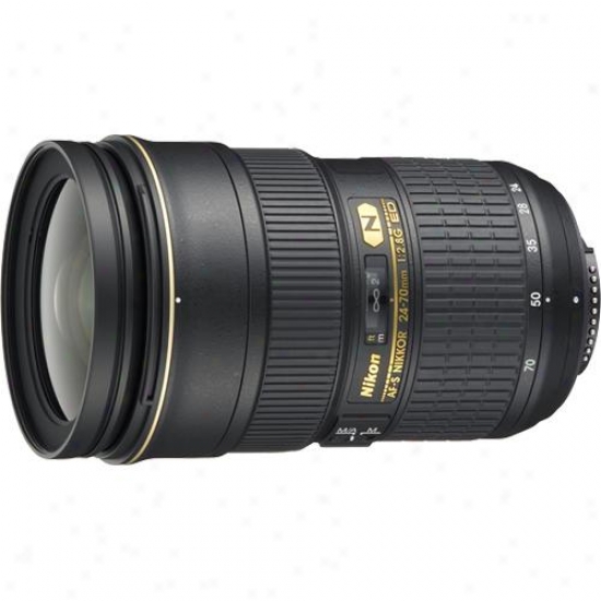 Nikon 24-70mm F/2.8g Af-s Nikkor Ed Lens