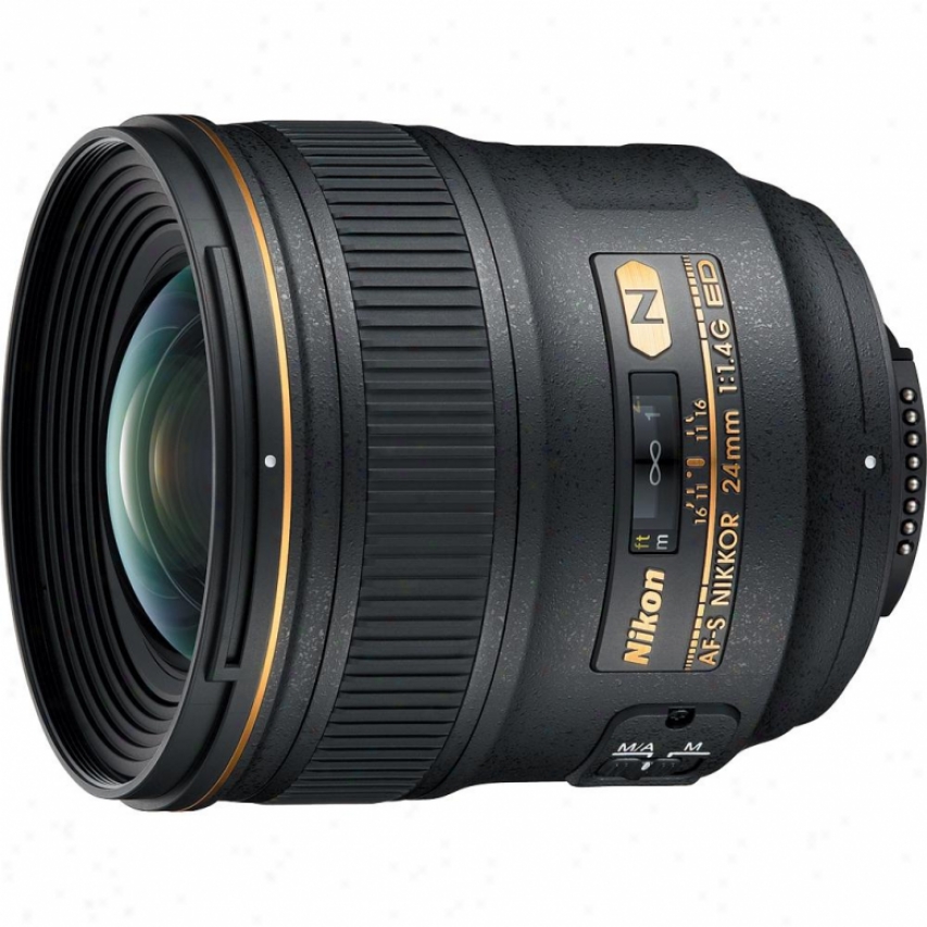 Nikon 24mm F/1.4g Af-s Ed Dslr Nikkor Lens