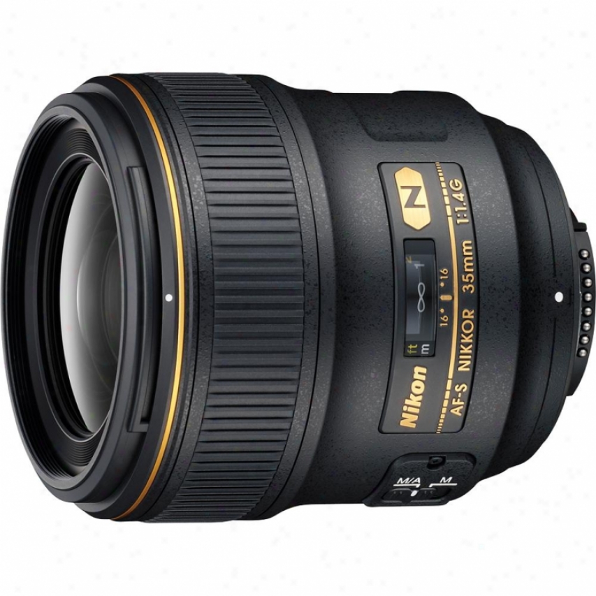 Nikon 35mm F/1.4g Af-s Nikkor Lens