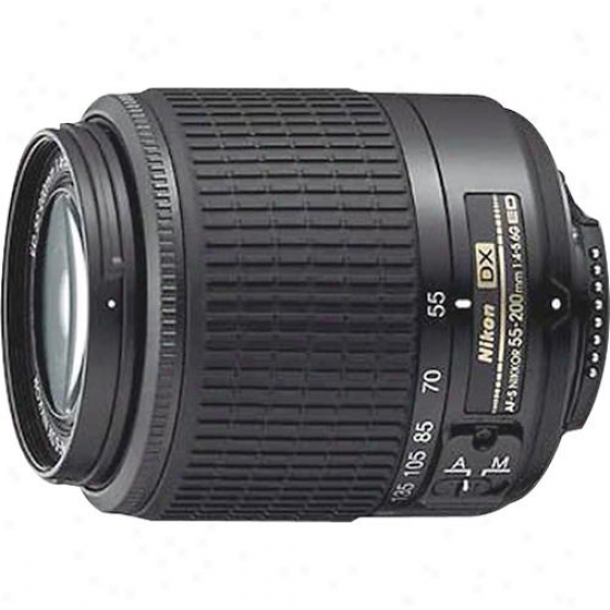 Nikon 55-200mm F/4-4 .6g Ed Af-s Dx Zoom Nikkor Lens