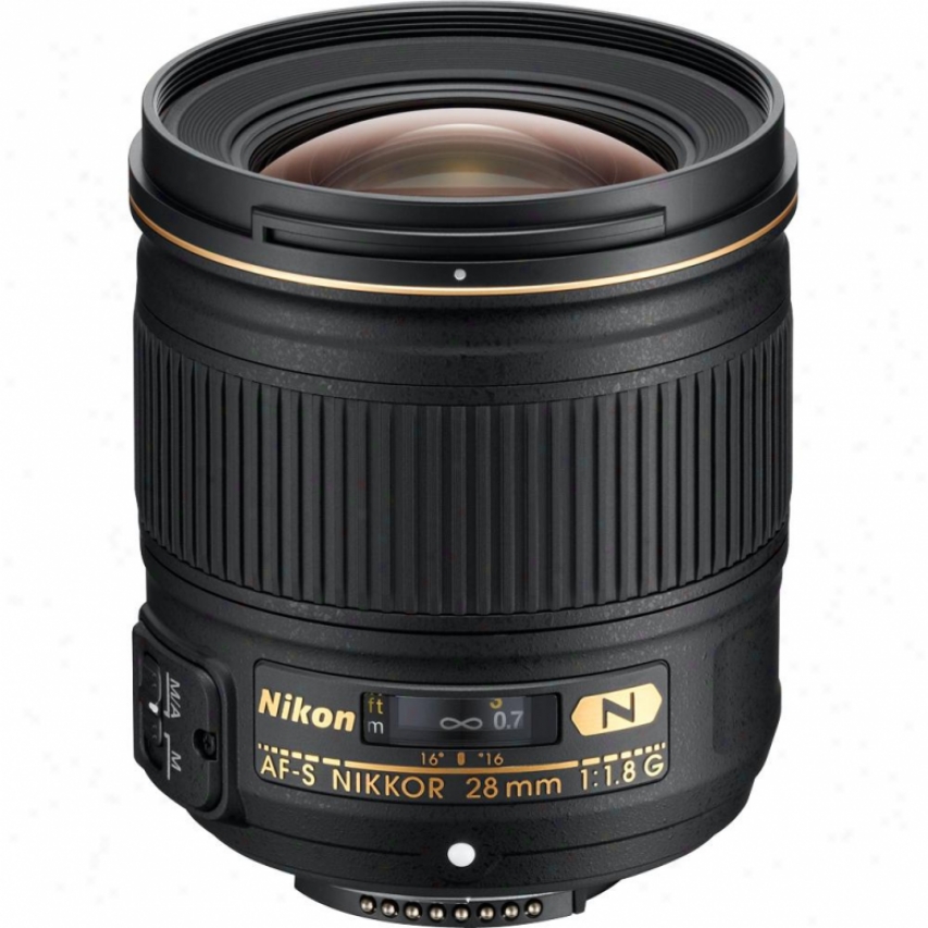 Nikon Af-s Nikkor 28mm F/1.8g Wide-angle Lens