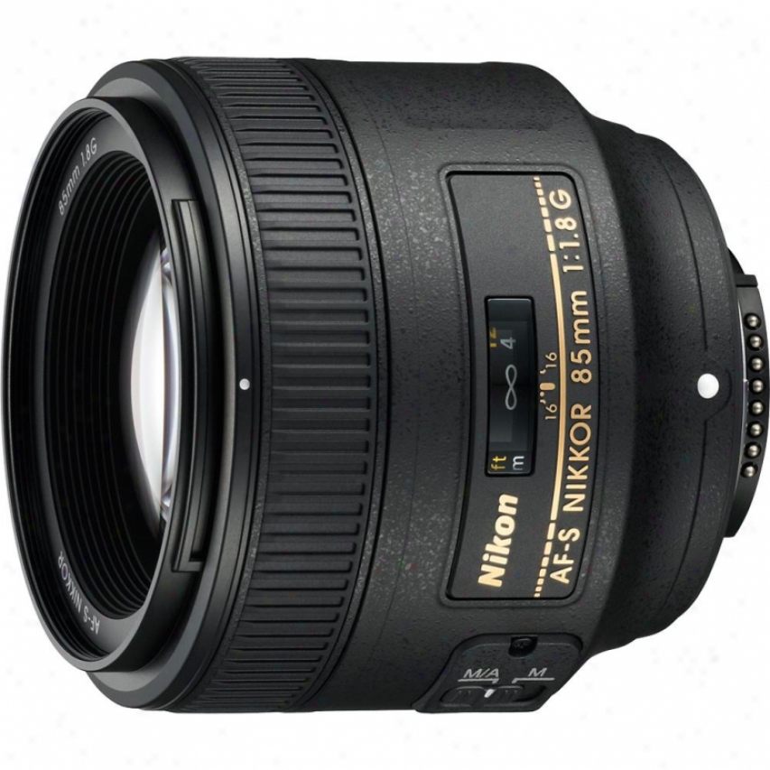 Nikon Af-s Nikkor 85mm F/1.8g Swm Telephoto Lens